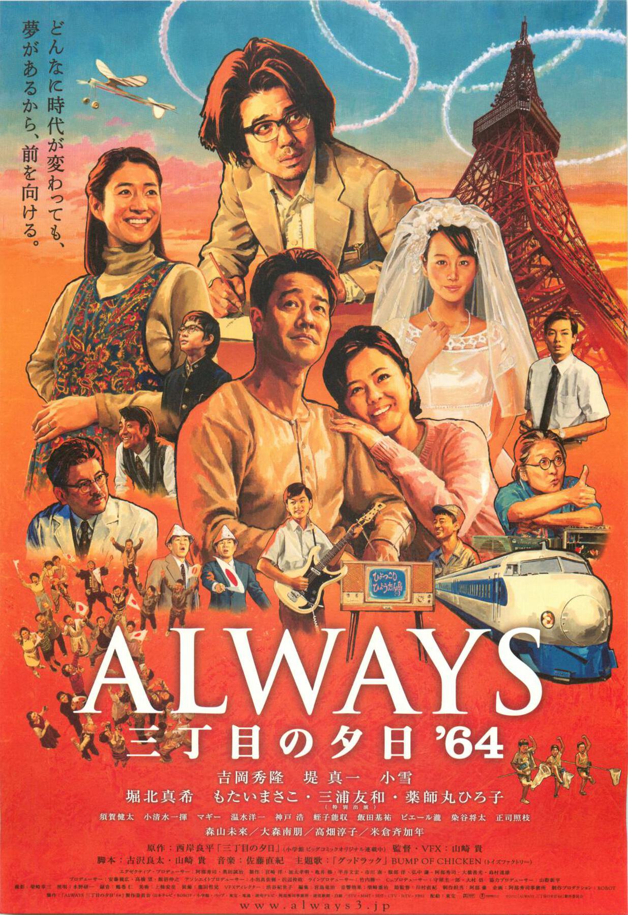 03019『ALWAYS 続・三丁目の夕日』B2判映画ポスター非売品劇場公開時物