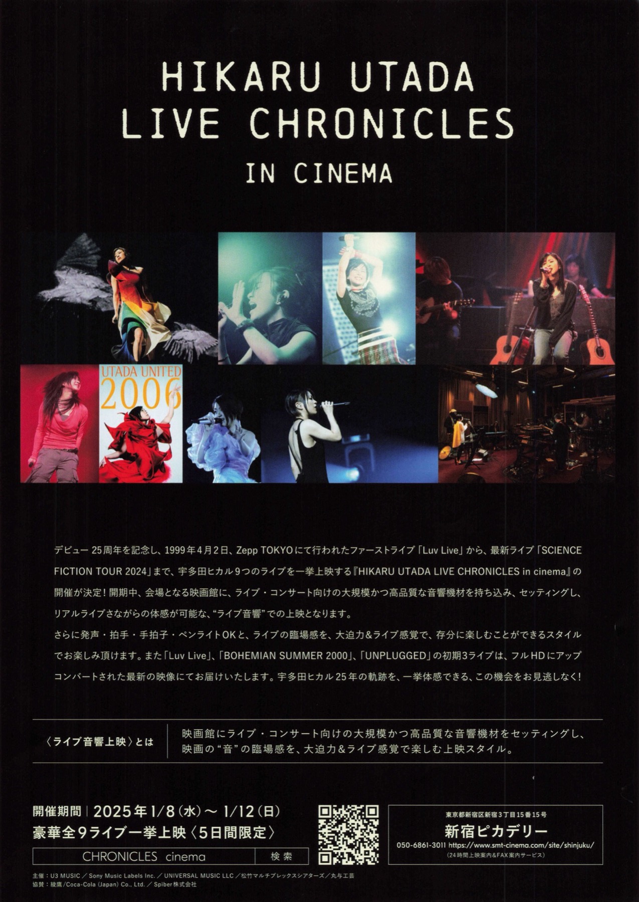 HIKARU UTADA LIVE CHRONICLES IN CINEMA