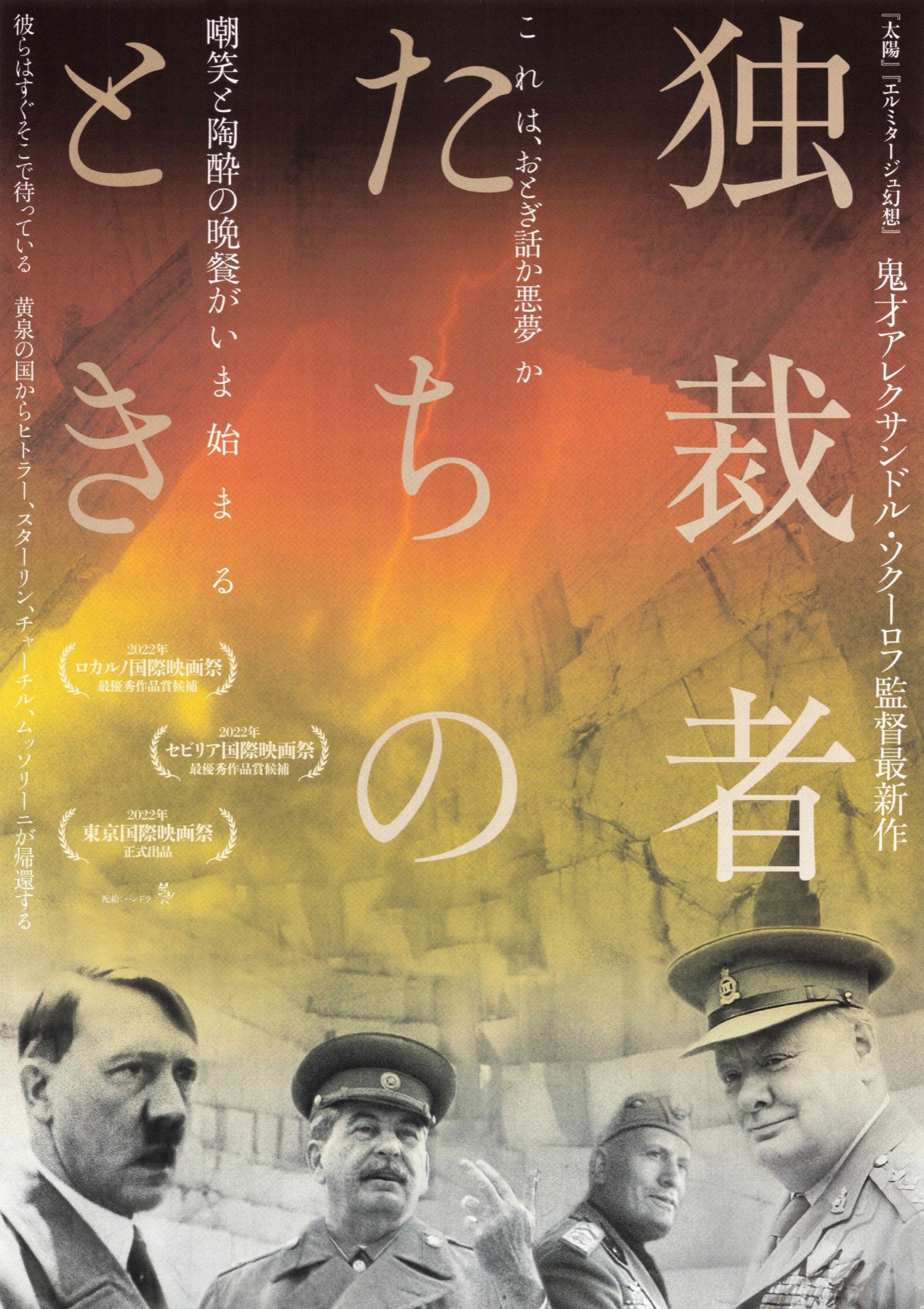 映画チラシサイト：独裁者たちのとき