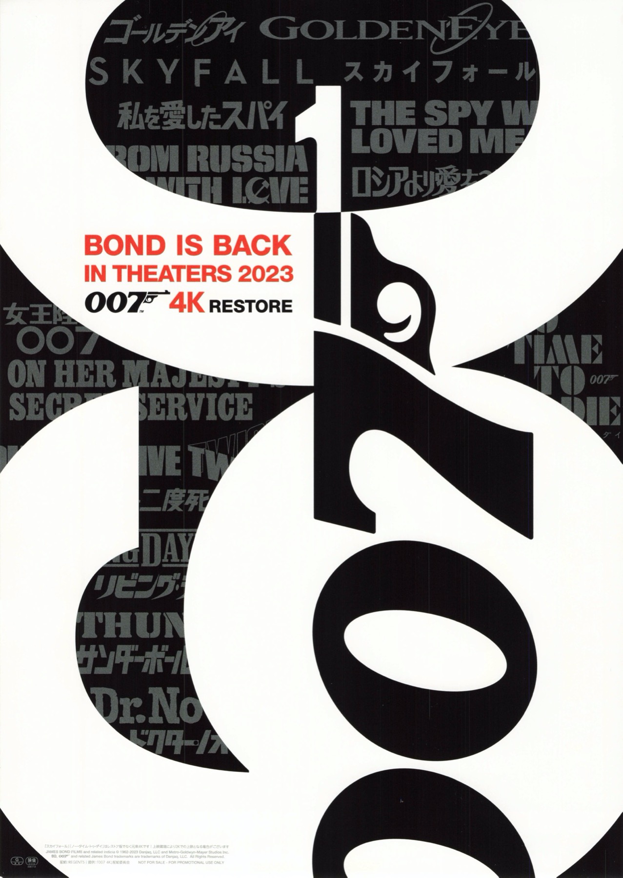 BOND IS BACK 007 4K RESTORE