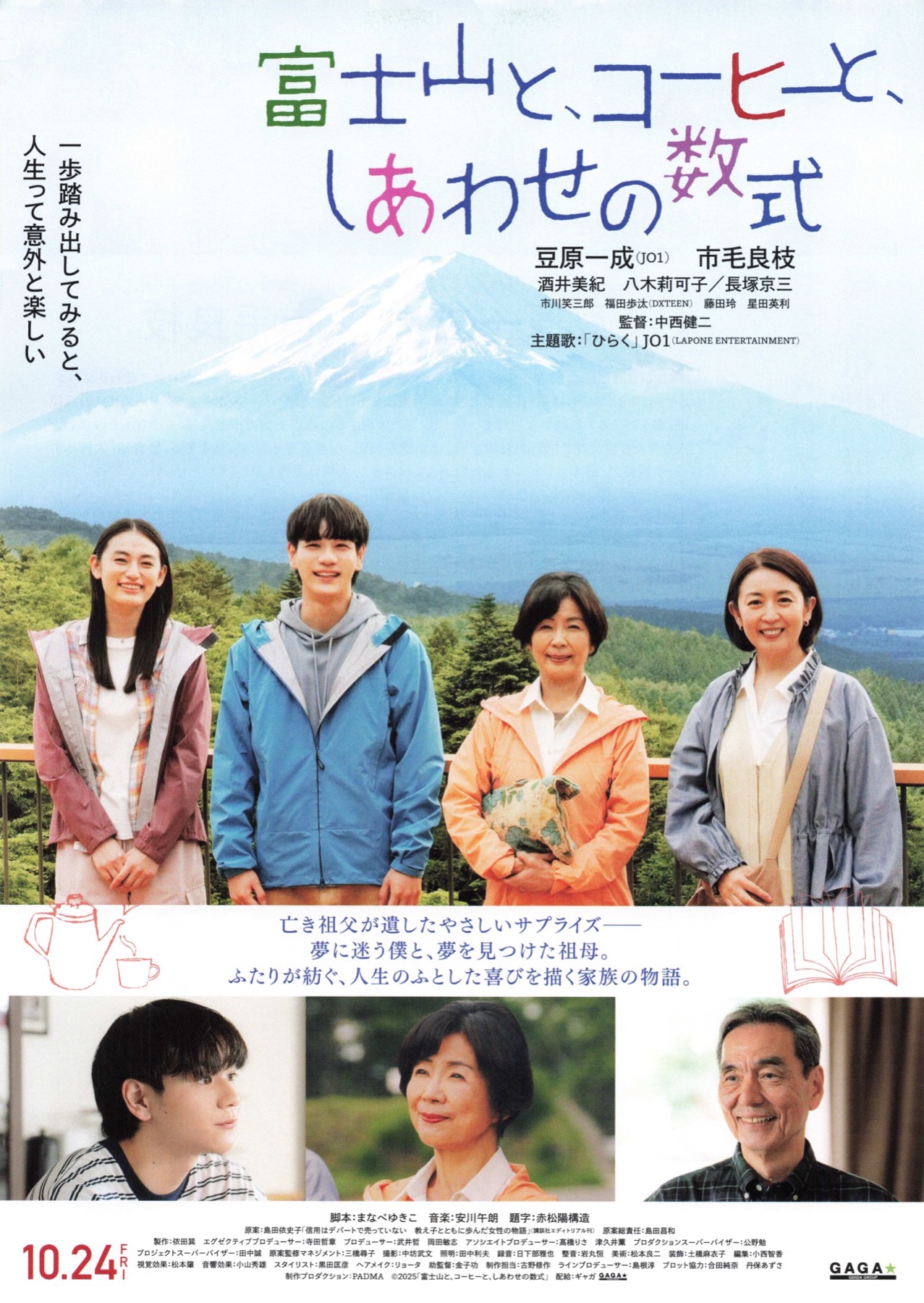 富士山と、コーヒーと、しあわせの数式