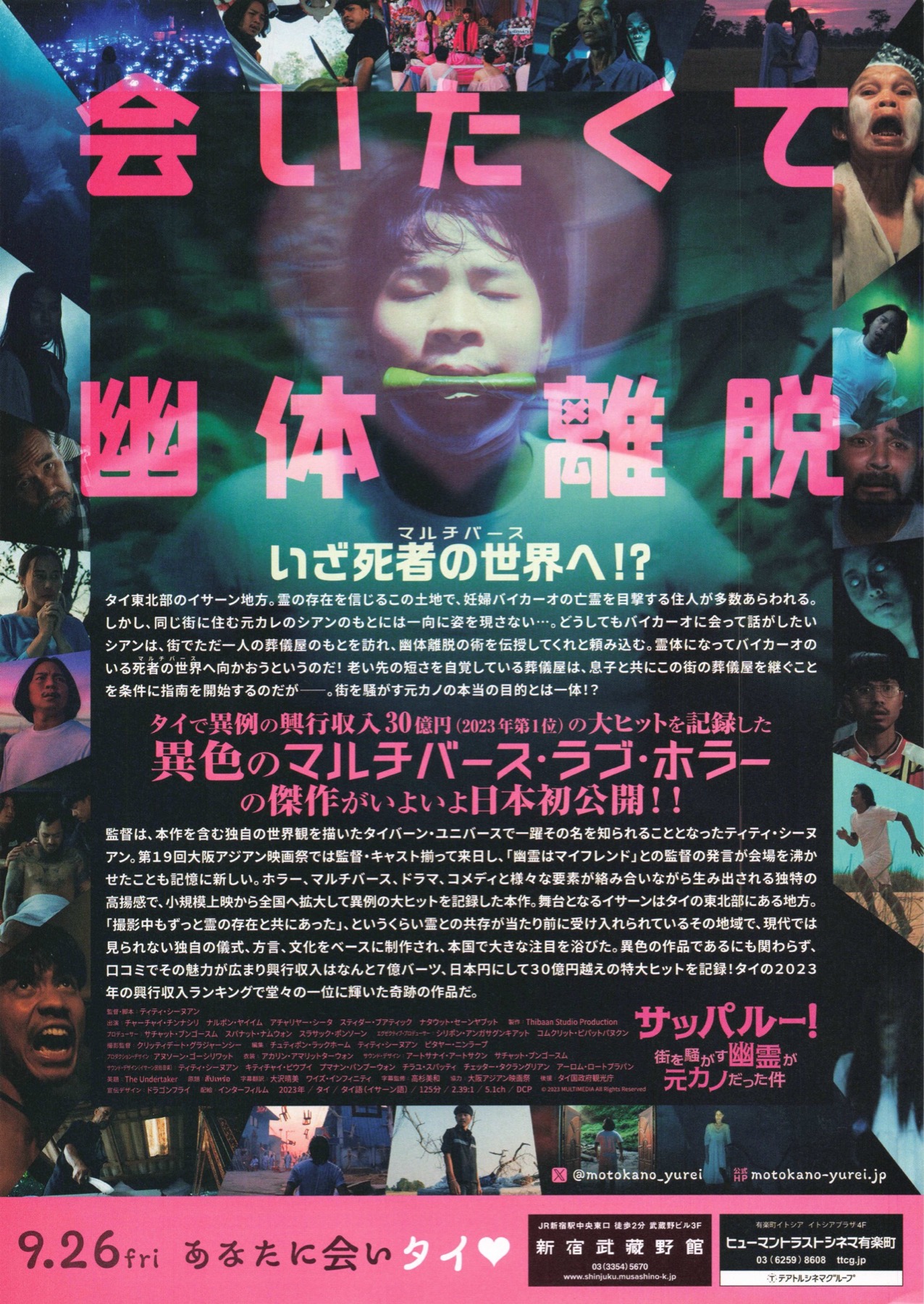 サッパルー！　街を騒がす幽霊が元カノだった件