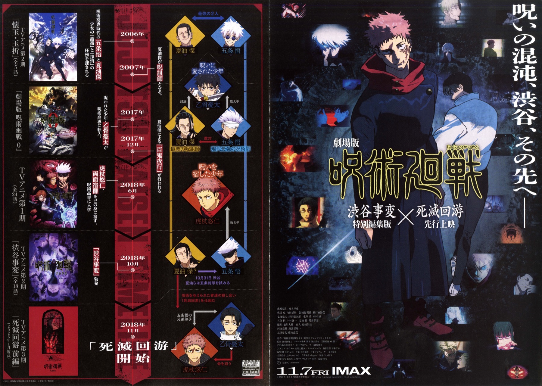 劇場版 呪術廻戦　「渋谷事変 特別編集版」×「死滅回游 先行上映」